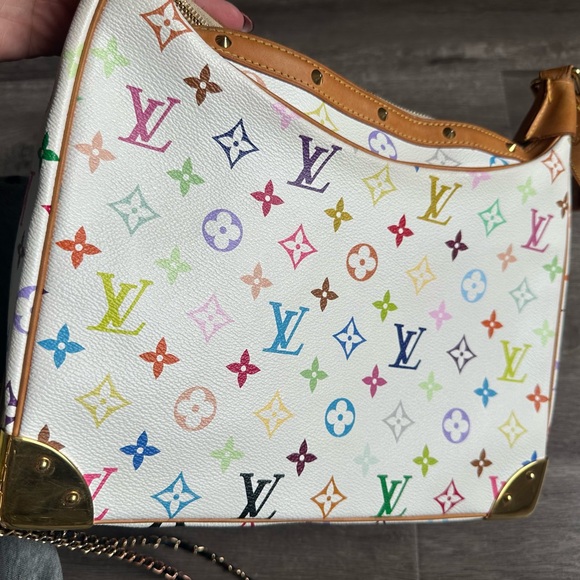 LOUIS VUITTON Monogram
Multicolor Boulogne shoulder bag - Picture 10 of 16